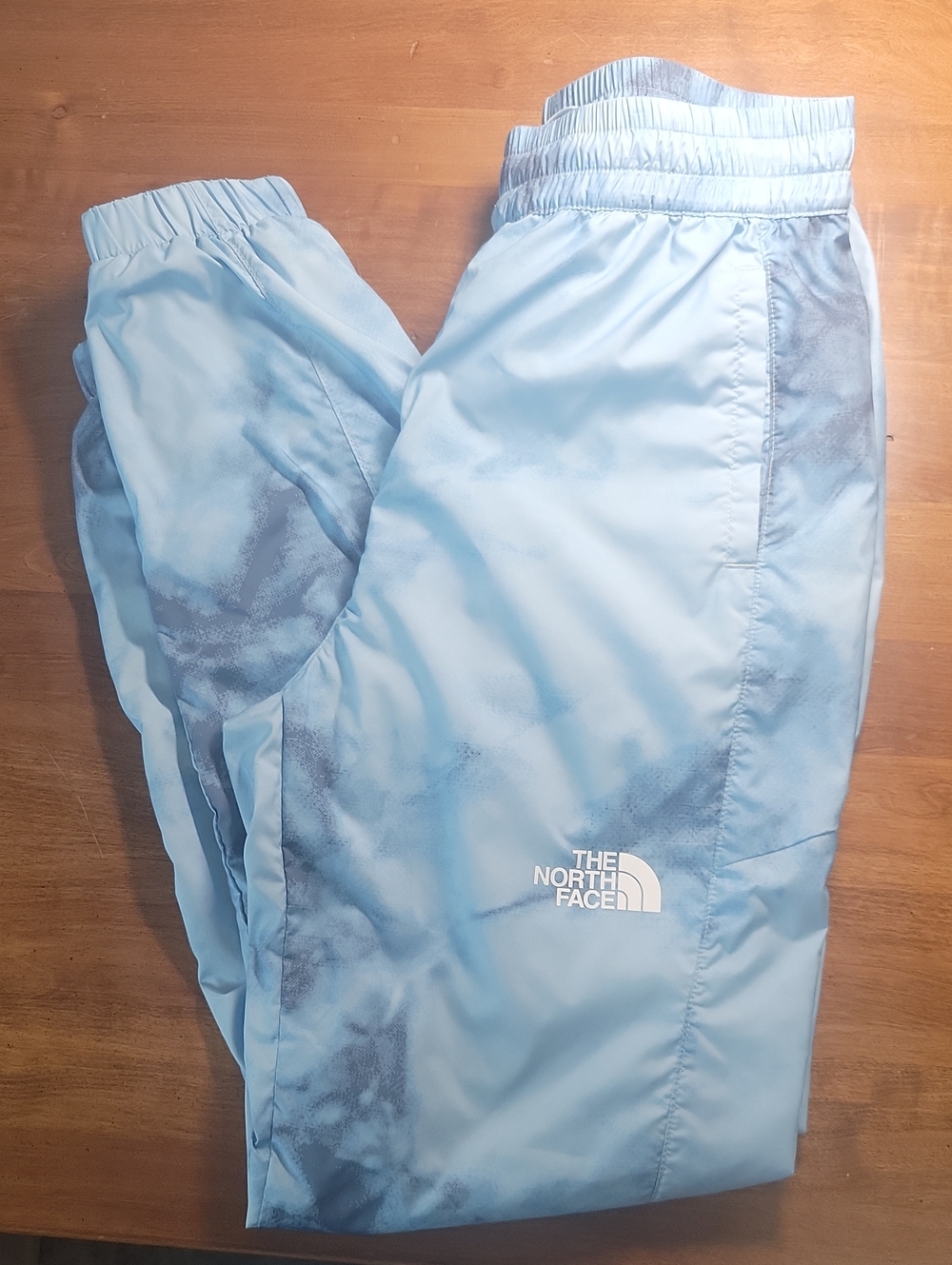 The North Face Pale Blue Windbreaker Track Pants